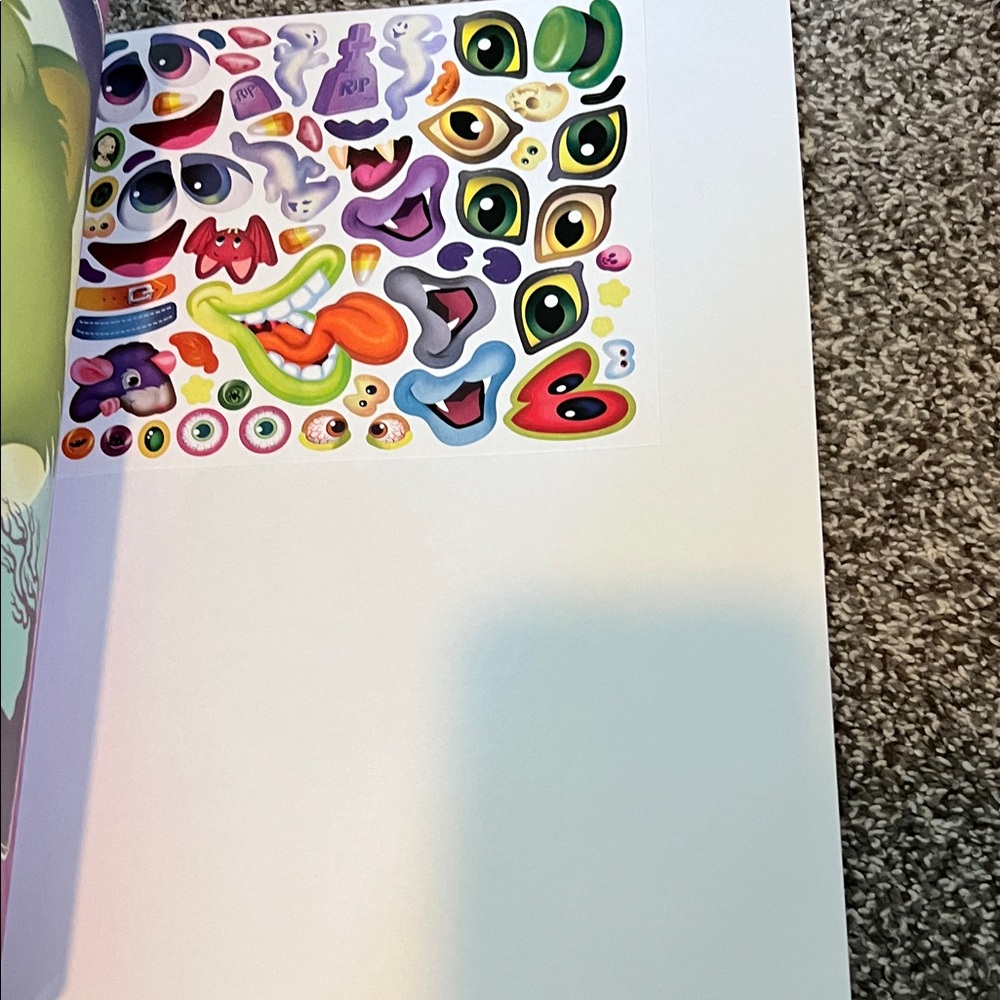 BNWT Halloween and Pumpkin Patch Activity/Coloring/Sticker Book Bundle! - Picture 6 of 11